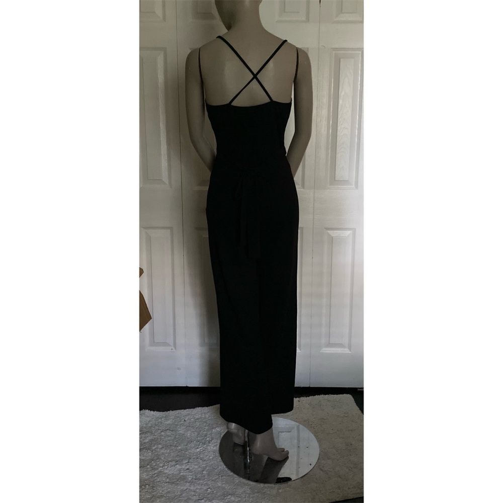 JOE & ELLE women’s black spaghetti strap jumpsuit M - Picture 9 of 15